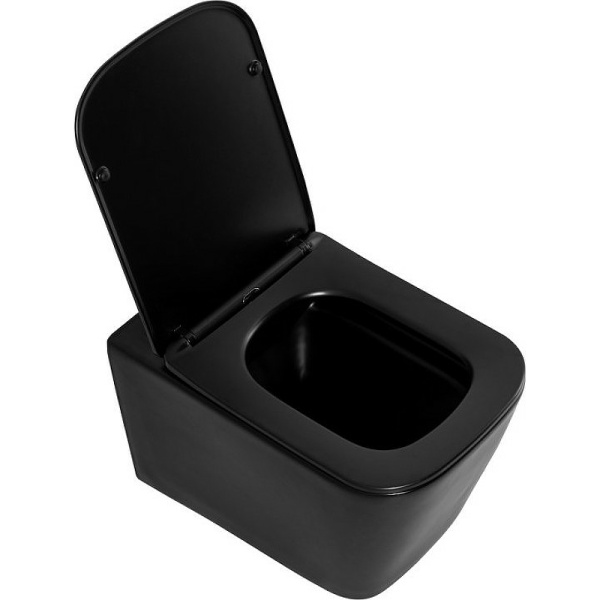 Унитаз подвесной безободковый BelBagno ARDENTE-C BB3202CHR-MB