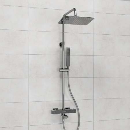 Душевая система WasserKRAFT A199.069.103.087.CH Thermo