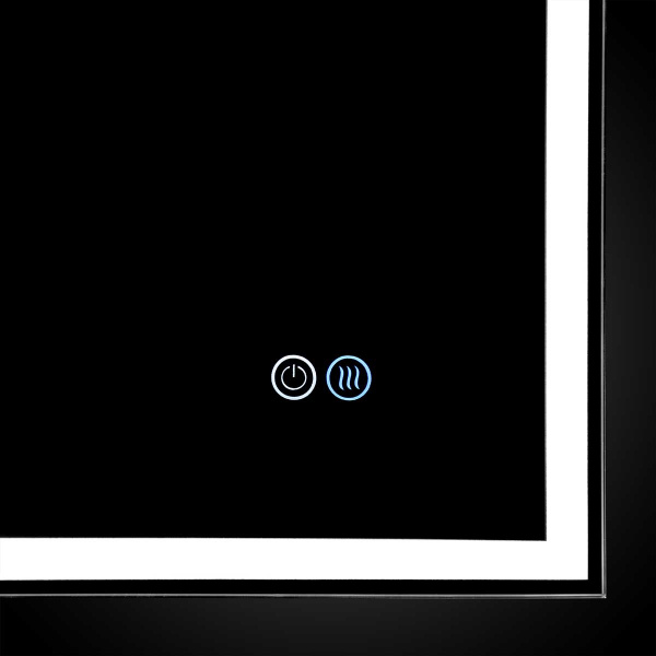 Зеркало Vincea VLM-3VN120-2 (120х80) c сенсорным выключателем и диммером, антизапотевание