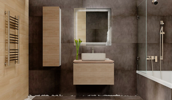 Зеркало Jorno Karat 80 Kar.02.80/P/W