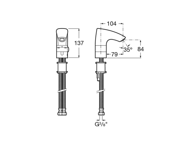 Смеситель для раковины Roca M3 5A5502C00