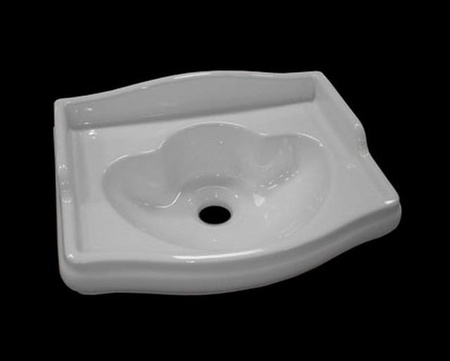 Раковина подвесная (41х30) Kerasan Retro 103301*0 без отверстий под смеситель