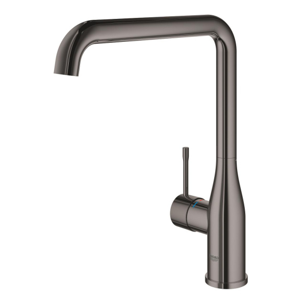 Смеситель для кухни однорычажный Grohe Essence New 30505 A00 (30505A00) темный графит глянец
