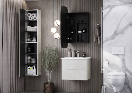 Шкаф подвесной Aquaton Сохо 1A258403AJ9A0