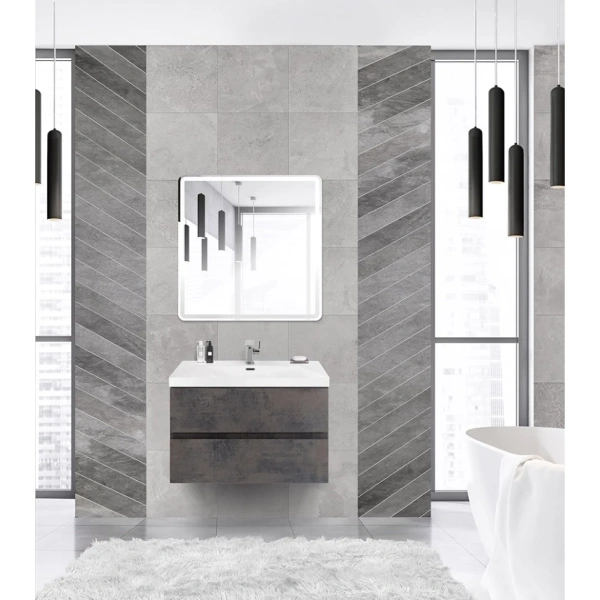 Тумба под раковину Cezares MOLVENO 46-80-2C-SO-OSS Ossido