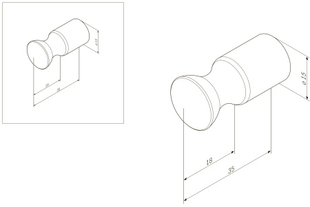 Крючок для полотенец Am.Pm Sensation A3035500