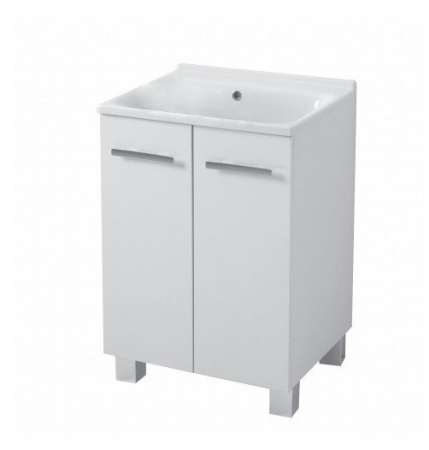 Хозяйственная раковина (60х60) Kerasan Aquadom 029401*0 белый