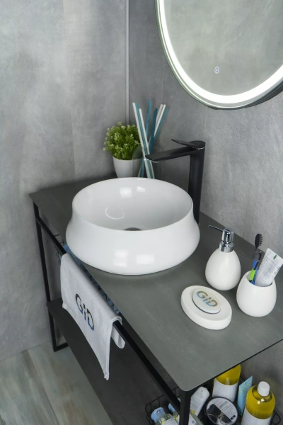 Раковина накладная (40х40) Gid N9426