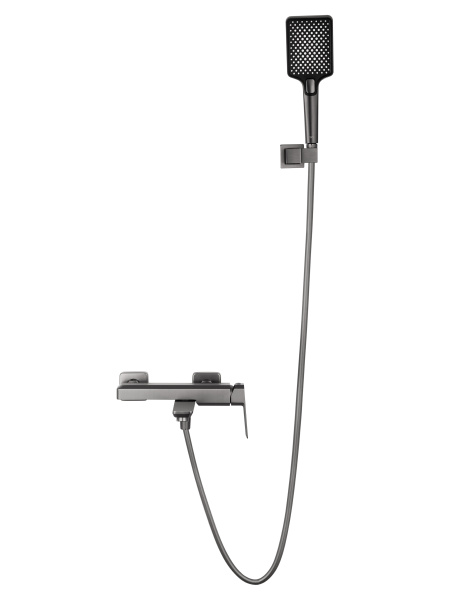 Смеситель для ванны с душем WONZON & WOGHAND DIAMOND, темный графит WW-88639011-BGM Смеситель для ванны с душем WONZON & WOGHAND DIAMOND, темный графит WW-88639011-BGM