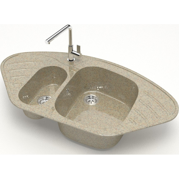 Кухонная мойка Marrbaxx Аделис Z23 Z023Q005 песочный