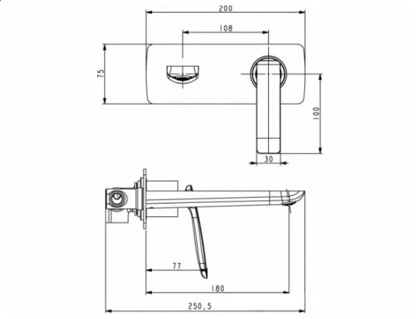 Смеситель для раковины Timo Helmi 4071/00-16SM chrome white