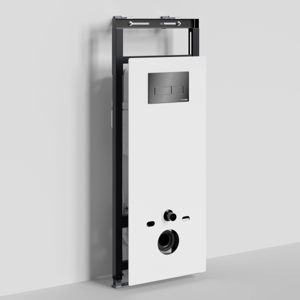 Инсталляция для подвесного унитаза WasserKraft Salm 27TLT.010.ME.WH.PB03