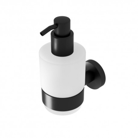 Дозатор для жидкого мыла Geesa Nemox Black 916516-06