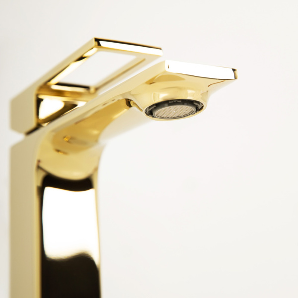 Смеситель для раковины BelBagno LUCE LUC-LVM-ORO Смеситель для раковины BelBagno LUCE LUC-LVM-ORO