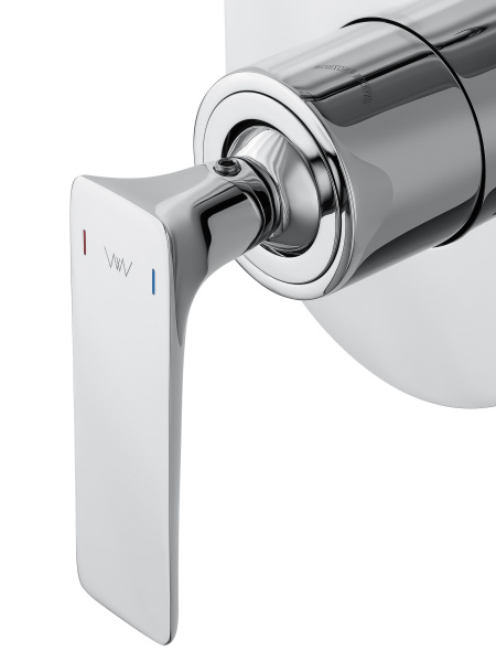 Смеситель для ванны встраиваемый WONZON & WOGHAND SHARK, хром WW-483700-CR