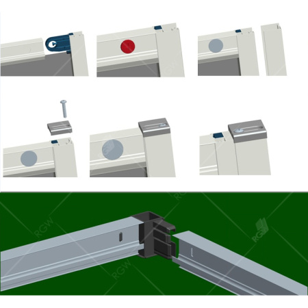 Душевой уголок (90х90) RGW Classic  CL-34 32093499-11 прозрачное
