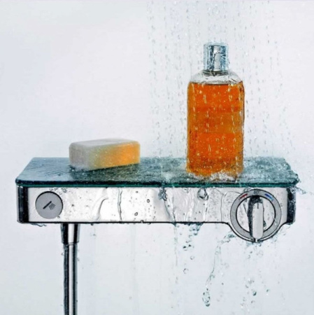 Термостат для душа Hansgrohe Shower Tablet Select 300 13171400 белый/хром