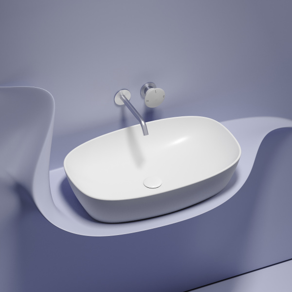 Раковина накладная (60х38) Ceramica Nova ELEMENT CN6049MW матовая