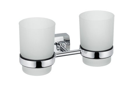 Стакан для зубных щеток FIXSEN Kvadro двойной FX-61307