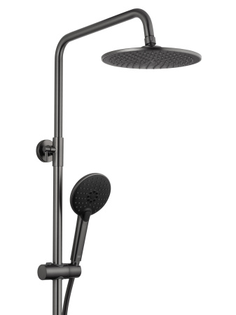 Душевая система WONZON & WOGHAND CLICK, темный графит WW-N3S962-BGG