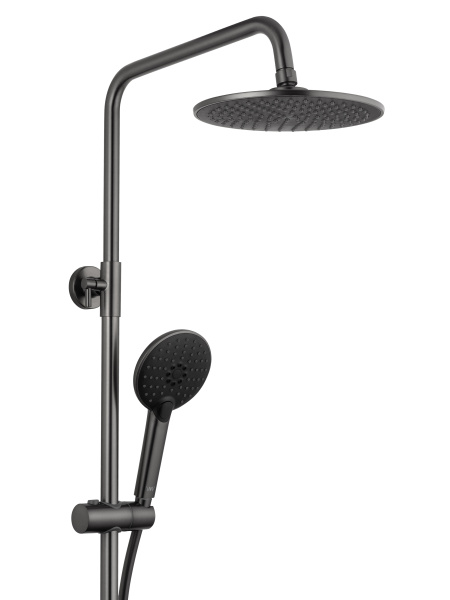Душевая система WONZON & WOGHAND CLICK, темный графит WW-N3S962-BGG