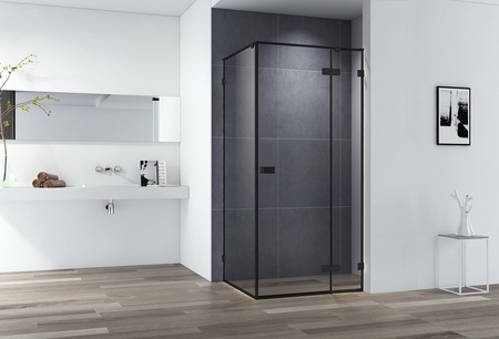 Душевой уголок (100х100) CEZARES BELLAGIO BELLAGIO-A-1-100-C-NERO