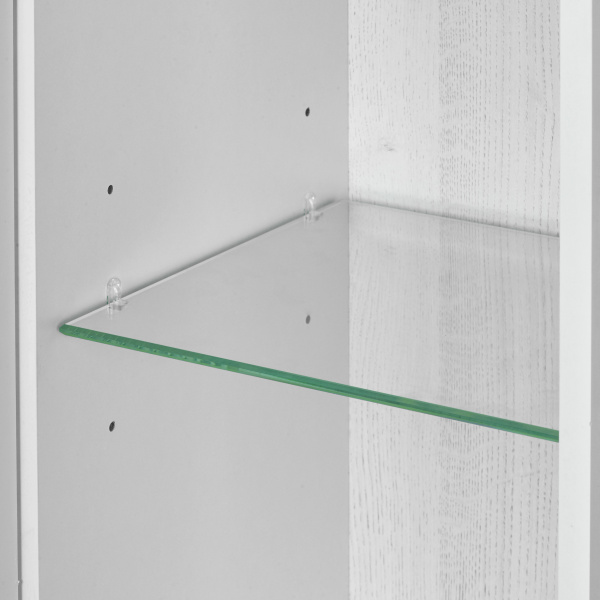 Шкаф подвесной Aquaton Сакура 1A220803SKW8L белый