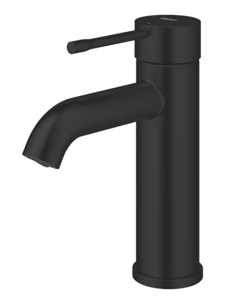 Смеситель для раковины однорычажный Grohe Essence New  23797 2431 (237972431) черный матовый