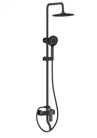 Душевая система WONZON & WOGHAND Line, темный графит WW-AE3354-BGG