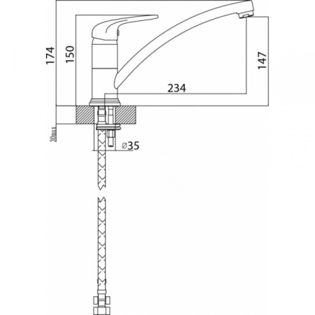 Смеситель Elghansa Kitchen 5600377