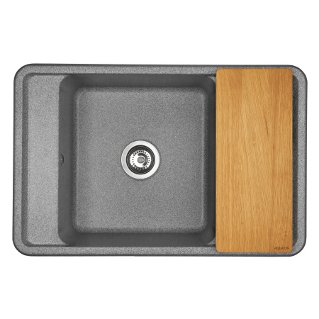 Кухонная мойка Aquaton Беллис 78 1A725032BS230 серый