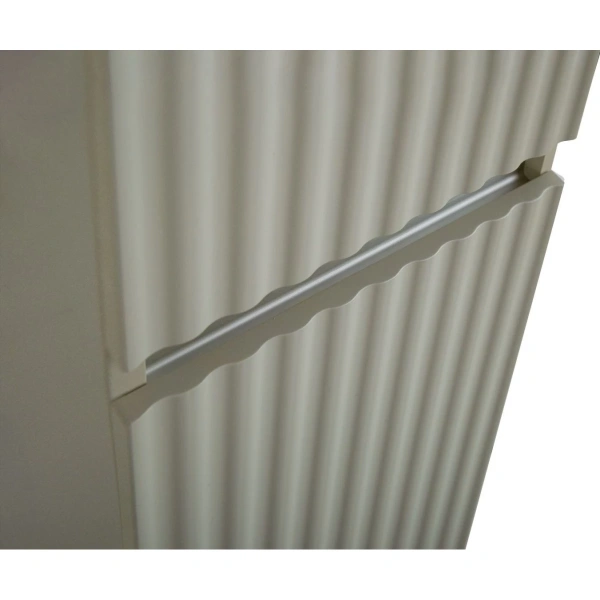 Пенал подвесной Art&Max Elegant AM-ELEGANT-1500-2А-SO-GCM-LED светло-серый матовый