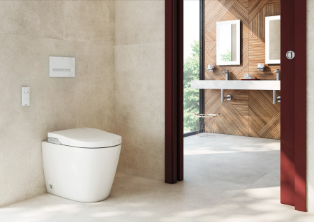 Унитаз приставной Roca Inspira In-Wash rimless 803063001