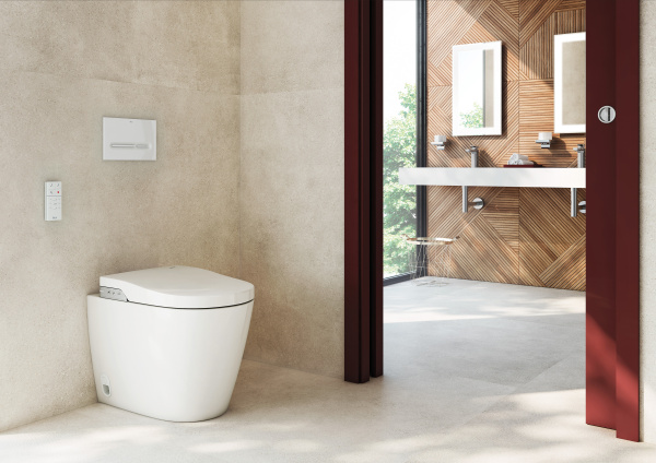 Унитаз приставной Roca Inspira In-Wash rimless 803063001