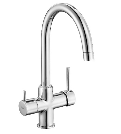 Смеситель для кухни E.C.A Dual flow 102118137EX