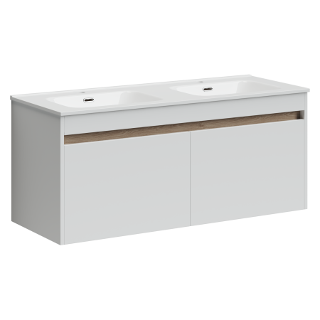 Тумба под раковину Sancos  Smart SM120-2W белый глянец