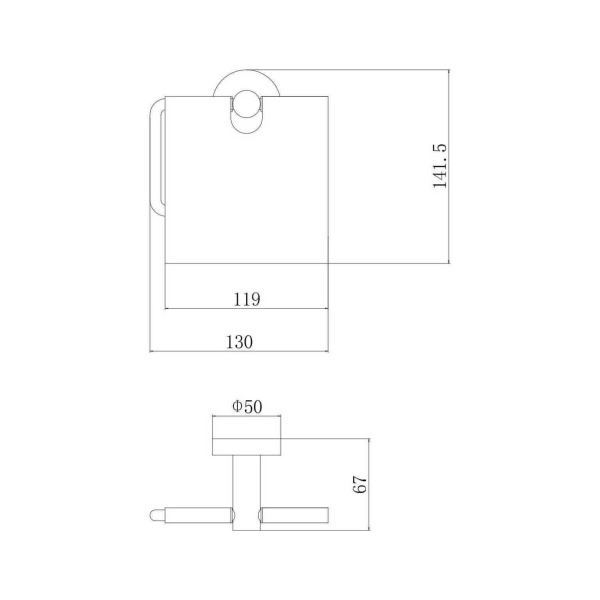 Держатель туалетной бумаги FASHUN A51503