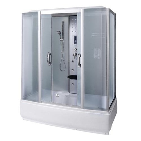 Душевой бокс Aqualux AQ-4075GFH (Wh)