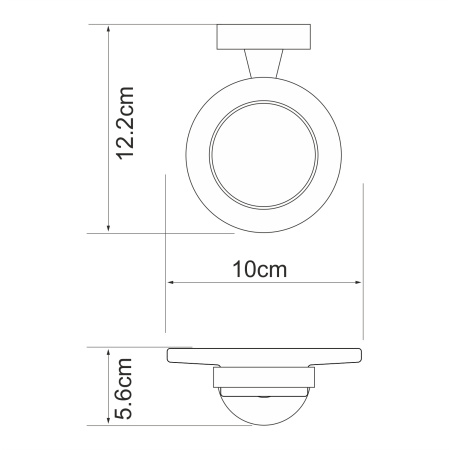 Мыльница  WasserKRAFT Isen K-4029
