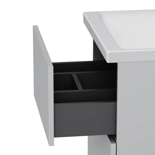 Тумба без раковины 50 см Am.Pm Gem M90FSX0502WG белый глянец