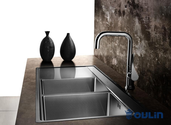Кухонная мойка (100х50,6) Oulin OL-FTR201R