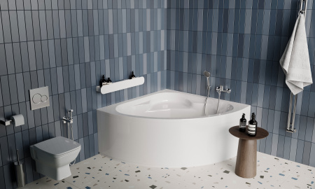 Акриловая ванна (140х140)  Santek Карибы   1WH111982