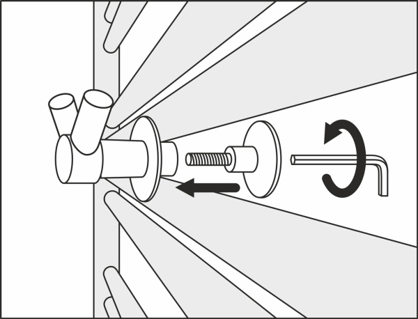 Вешалка Сунержа "ВИКТОРИЯ" (ФЛОК Состаренная бронза) 51-2010-0002