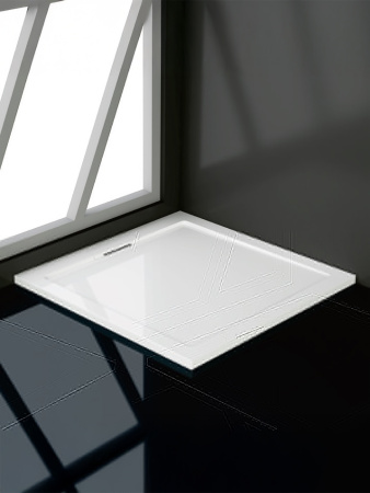 Душевой поддон из литьевого мрамора (80х80) WeltWasser  WW TR 10000002764