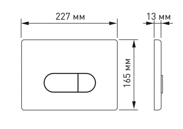 Комплект унитаза с инсталляцией Berges Wasserhaus Novum Rimless 043214