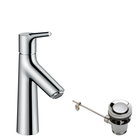 Смеситель для раковины с донным клапаном Hansgrohe Talis S 72020000 хром