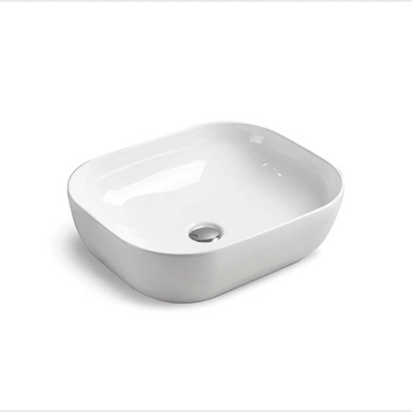 Раковина накладная (50х40) Vincea VBS-101 белый