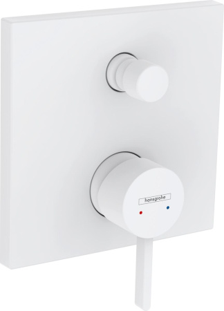 Встраиваемый смеситель для ванны Hansgrohe Finoris 76416700 матовый белый