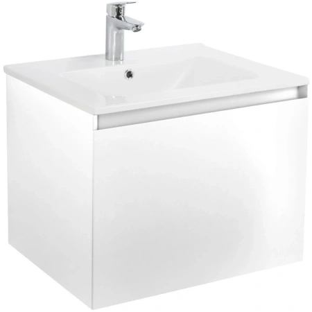 Тумба без раковины Art&Max Latina AM-Latina-600-1C-SO-BM белый матовый