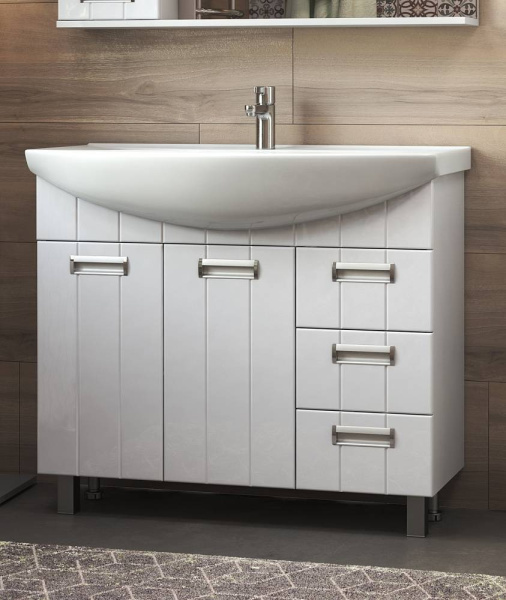 Тумба под раковину напольная VIGO Diana 105 tn.DIA.STI.100.2D.3Y